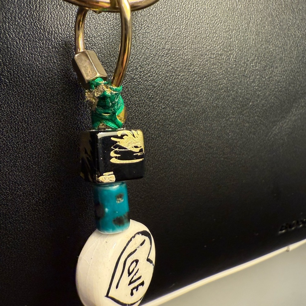 Colorful Beaded Keychain - Picture 6 of 6
